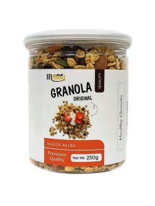 Granola Ăn Sáng Yến Mạch Mix 7 Loại Hạt Hũ 250g